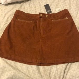 Corduroy skirt